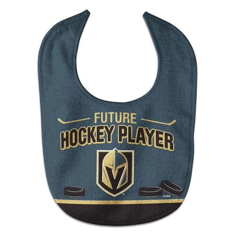 Vegas Golden Knights Baby Bib All Pro Style Future Hockey Player - Special Order