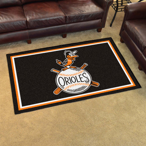 MLBCC ? Baltimore Orioles 4x6 Rug