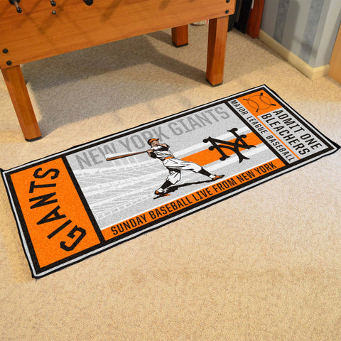 MLBCC ? New York Giants Ticket Runner