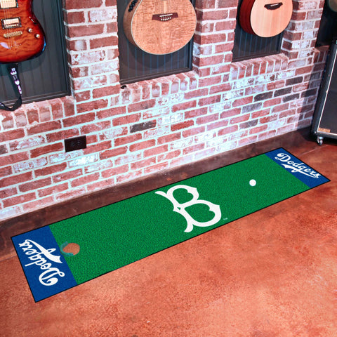 MLBCC Brooklyn Dodgers Putting Green Mat