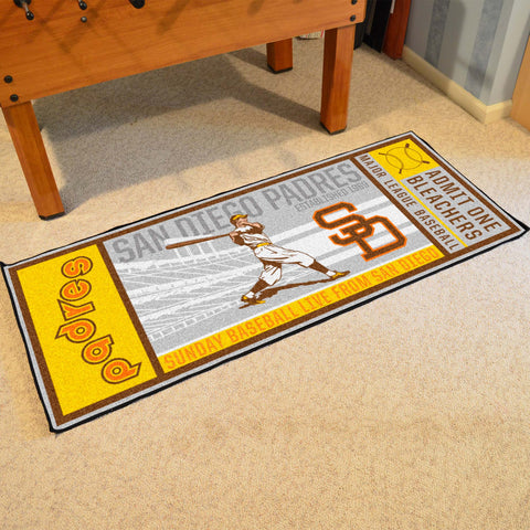MLBCC ? San Diego Padres Ticket Runner