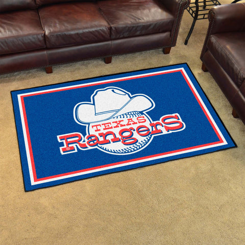 MLBCC ? Texas Rangers 4x6 Rug