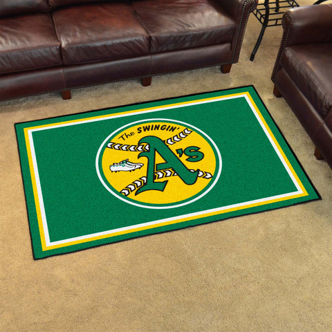 MLBCC ? Oakland Athletics 4x6 Rug