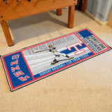 MLBCC ? Texas Rangers Ticket Runner