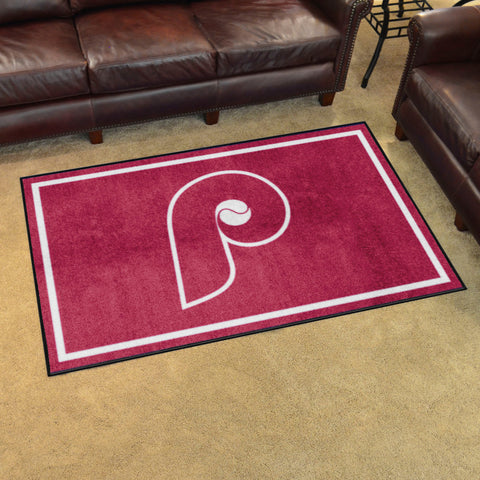 MLBCC ? Philadelphia Phillies 4x6 Rug