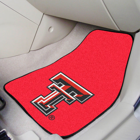 Texas Tech University 2-pc Carpet Car Mat Set