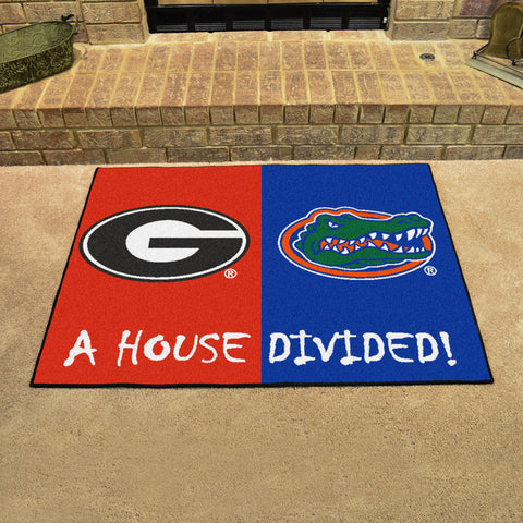 House Divided Mat - Georgia / Florida