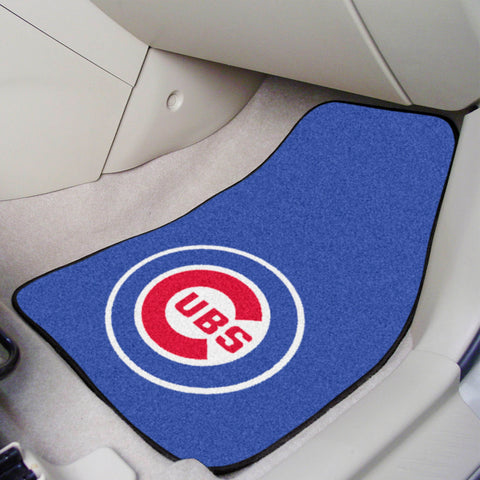 MLB - Chicago Cubs 2-pc Carpet Car Mat Set