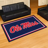 University of Mississippi - Ol 5x8 Rug