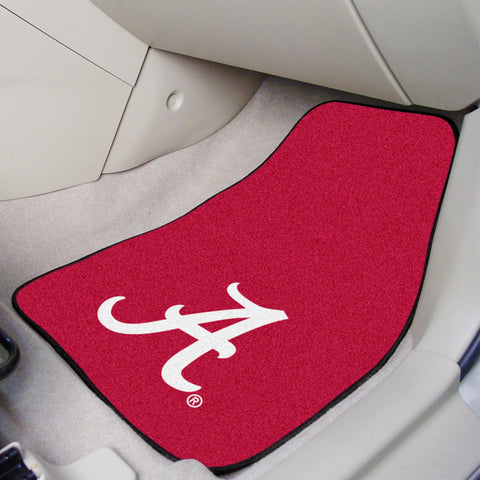 University of Alabama 2-pc Carpet Car Mat Set