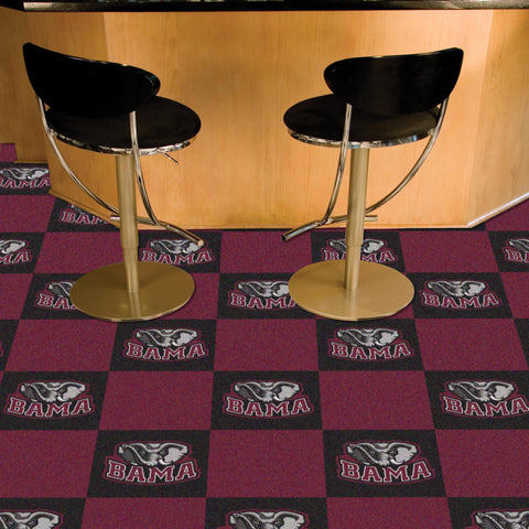 University of Alabama Team Carpet Tiles