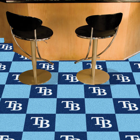 MLB - Tampa Bay Rays Team Carpet Tiles