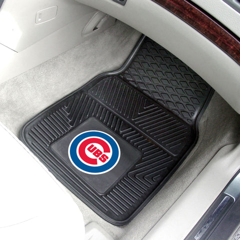 MLB - Chicago Cubs 2-pc Vinyl Car Mat Set