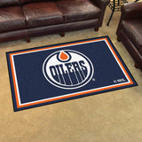 NHL - Edmonton Oilers 4x6 Rug