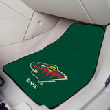 NHL - Minnesota Wild 2-pc Carpet Car Mat Set