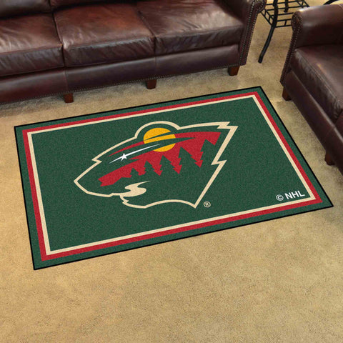 NHL - Minnesota Wild 4x6 Rug