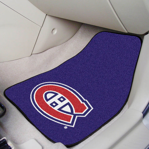 NHL - Montreal Canadiens 2-pc Carpet Car Mat Set