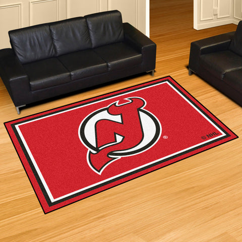 NHL - New Jersey Devils 5x8 Rug