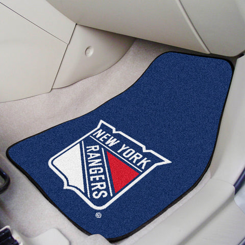 NHL - New York Rangers 2-pc Carpet Car Mat Set