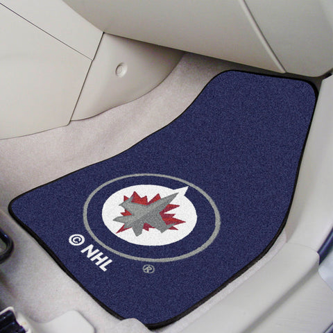 NHL - Winnipeg Jets 2-pc Carpet Car Mat Set