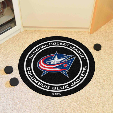 NHL - Columbus Blue Jackets Puck Mat