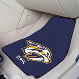NHL - Nashville Predators 2-pc Carpet Car Mat Set