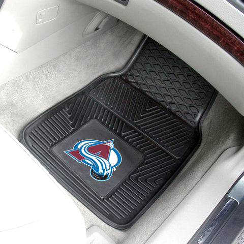 NHL - Colorado Avalanche 2-pc Vinyl Car Mat Set
