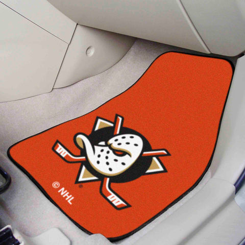 NHL - Anaheim Ducks 2-pc Carpet Car Mat Set