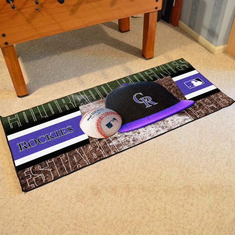 MLB - Colorado Rockies Baseball Runner