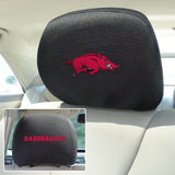 University of Arkansas Head Rest Cover