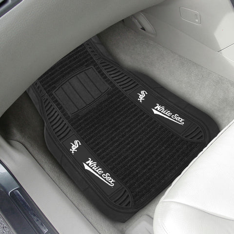 MLB - Chicago White Sox 2-pc Deluxe Car Mat Set