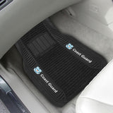 US Coast Guard 2-pc Deluxe Car Mat Set