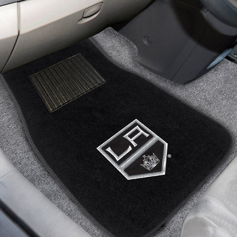 NHL - Los Angeles Kings 2-pc Embroidered Car Mat Set