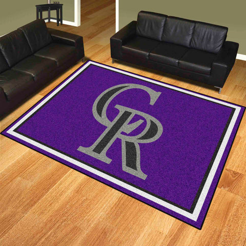 MLB - Colorado Rockies 8x10 Rug