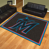 MLB - Miami Marlins 8x10 Rug