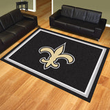 NFL - New Orleans Saints 8x10 Rug
