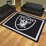 NFL - Las Vegas Raiders 8x10 Rug