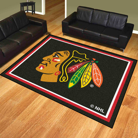 NHL - Chicago Blackhawks 8x10 Rug