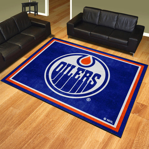 NHL - Edmonton Oilers 8x10 Rug