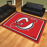 NHL - New Jersey Devils 8x10 Rug