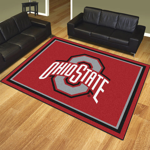 Ohio State University 8x10 Rug