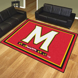 University of Maryland 8x10 Rug