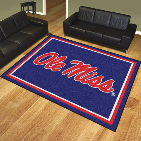 University of Mississippi - Ol 8x10 Rug
