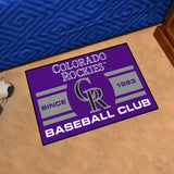 MLB - Colorado Rockies Starter Mat - Uniform