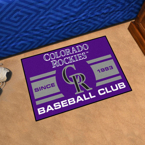 MLB - Colorado Rockies Starter Mat - Uniform