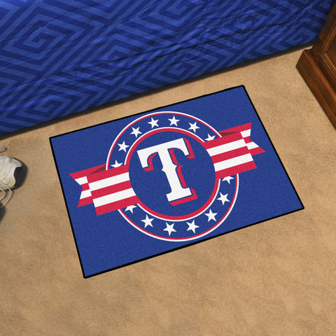 MLB - Texas Rangers Starter Mat - MLB Patriotic