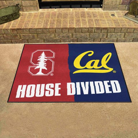 House Divided Mat - Stanford / Cal-Berkeley