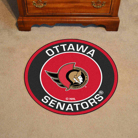 NHL - Ottawa Senators Roundel Mat