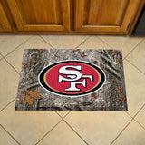 NFL - San Francisco 49ers Camo Scraper Mat