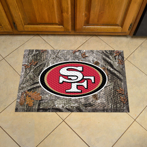 NFL - San Francisco 49ers Camo Scraper Mat
